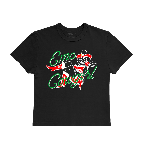 Emo Cowgirl Holiday Baby Tee