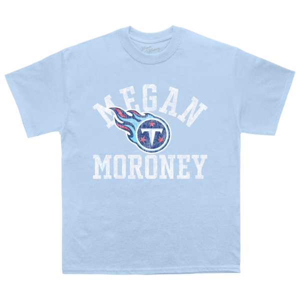Exclusive Megan Moroney x Tennessee Titans Varsity Block Tee